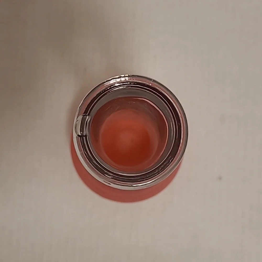 Vintage Clear and Pink Vase